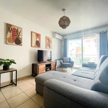 Apartamento Joli T2 Climatisé Proche Centre Avec Parking Privé Et Loggia - - Fr-1-338-544 Sète